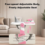 4-in-1 Baby Walker — Push Handle, Sunshade & Activity Center