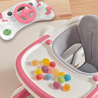 4-in-1 Baby Walker — Push Handle, Sunshade & Activity Center