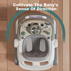 4-in-1 Baby Walker — Push Handle, Sunshade & Activity Center