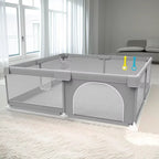 Baby Playpen — Foldable Play Yard with Protective Padding