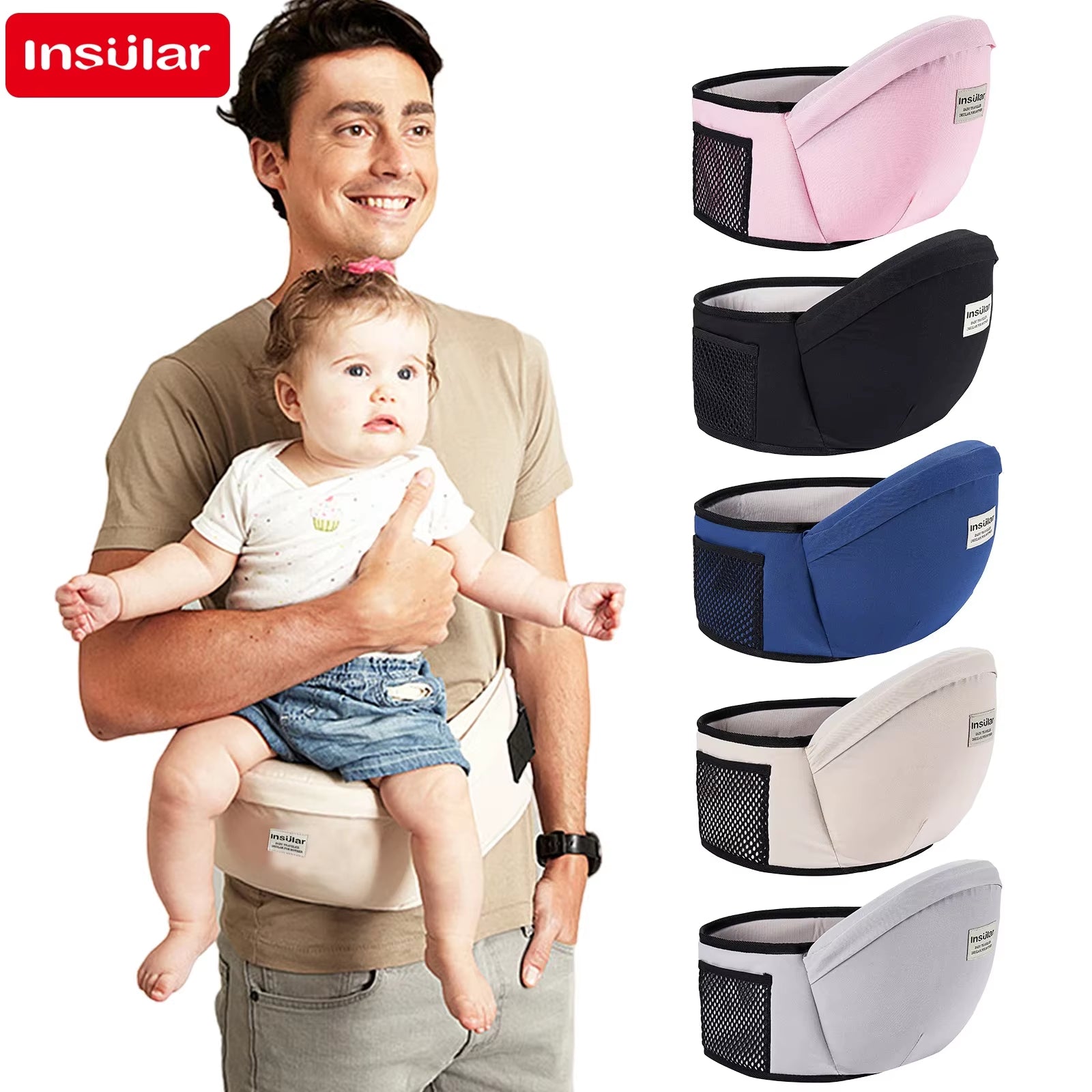 Adjustable Baby Carrier for All-Day Comfort