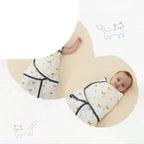 Cotton Swaddle Sleep Sack — Breathable Newborn Sleepwear (0–3M)