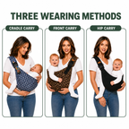 Crossbody Baby Carrier — Lightweight & Convenient